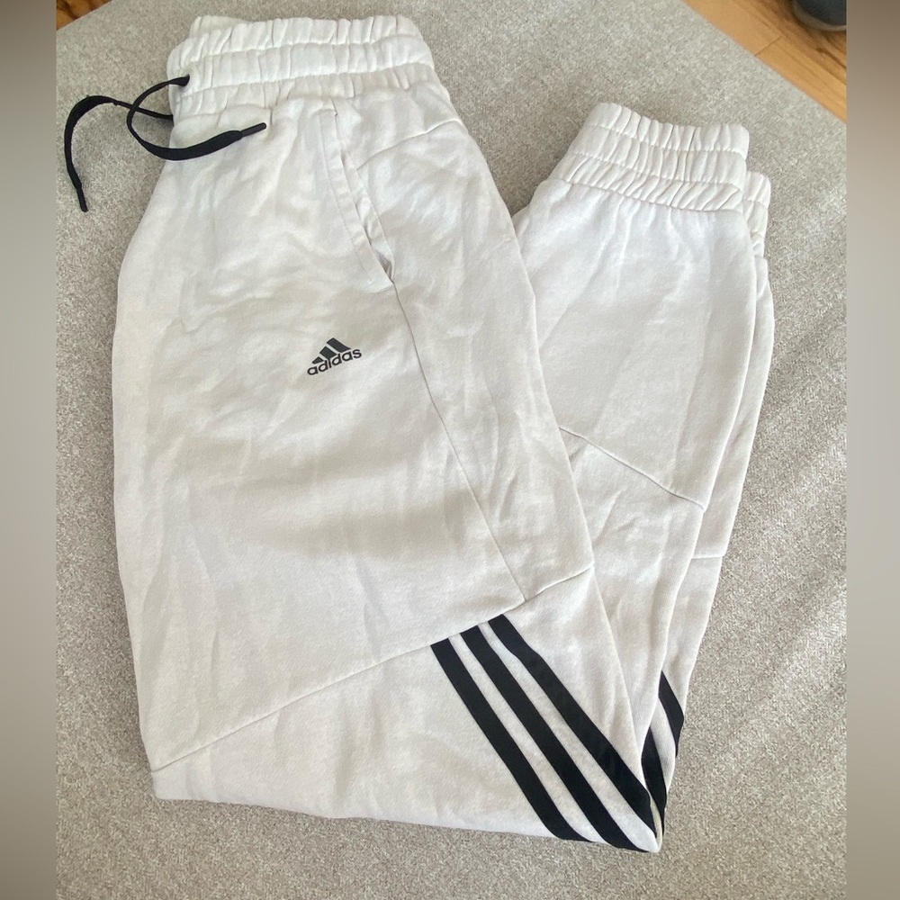 Women’s Tan Adidas Sweatpants
